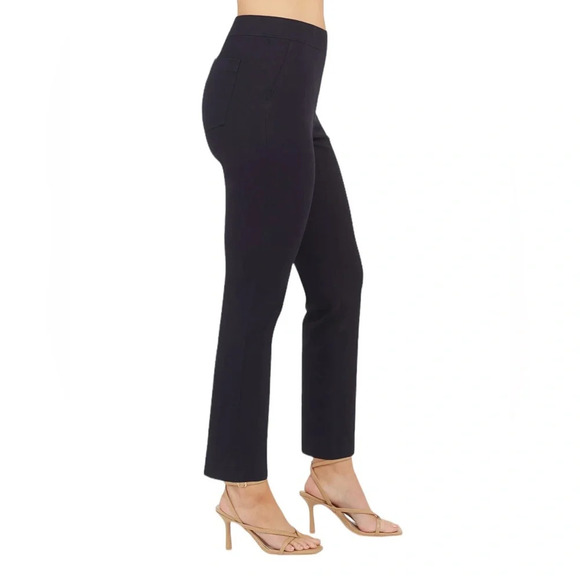 Spanx Women's Polished Ankle Slim Fit Classic Navy Stretch Pants Size SP NWT - Picture 7 of 16